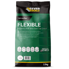 Everbuild 730 Uniflex Hygienic Wall and Floor Tile Grout