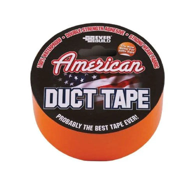 Buy Everbuild American Duct Tape, Orange, 50 mm x 25 m From JDS DIY