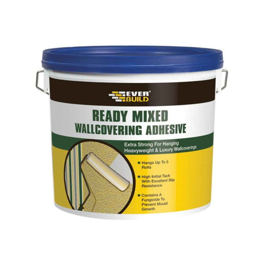 Everbuild Ready Mixed Wallcovering Adhesive 4.5kg