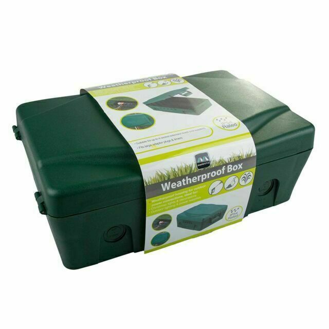 Masterplug IP54 Weatherproof Box Green