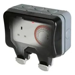 Buy BG Electrical 13 A Nexus Storm Weatherproof Time Controlled Switch (WP23TM24) From JDS DIY