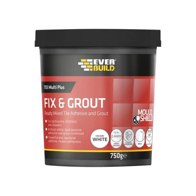 Everbuild 703 Fix & Grout Adhesive 1.5kg