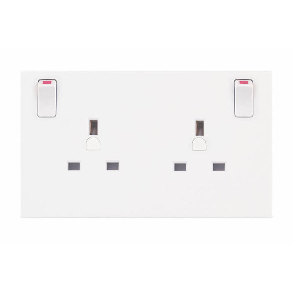 Converter Socket 13Amp 1 Gang to 2 Gang Wall Socket