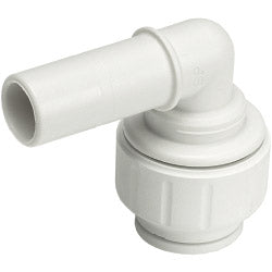 JG Speedfit Stem Elbow - White (Pack of 10)