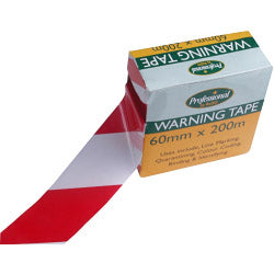 Rodo Red/White Warning Tape