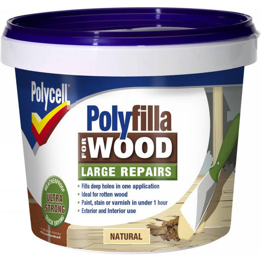 Polycell Polyfilla For Wood Large Repairs