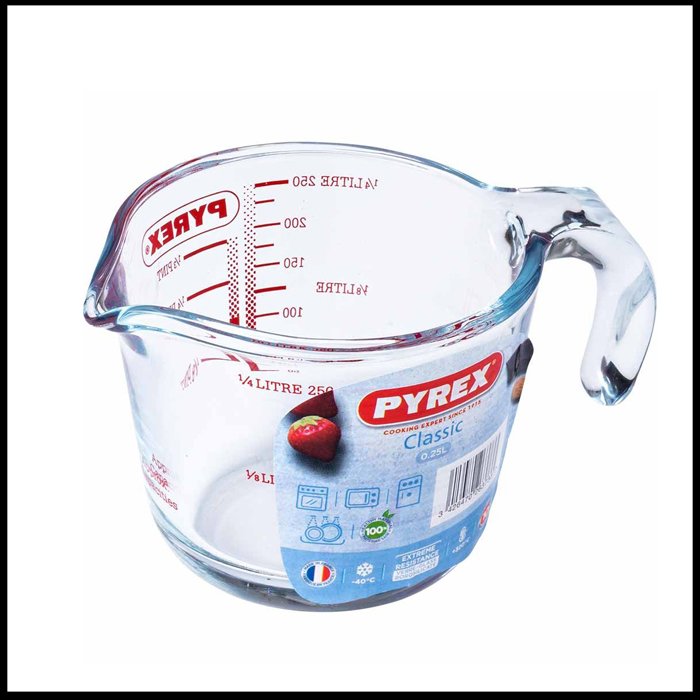 Pyrex 0.25lt Measure Jug