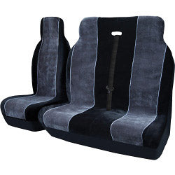 Streetwize Alpha Hi-Back "Velour Style" Van Seat Cover Set