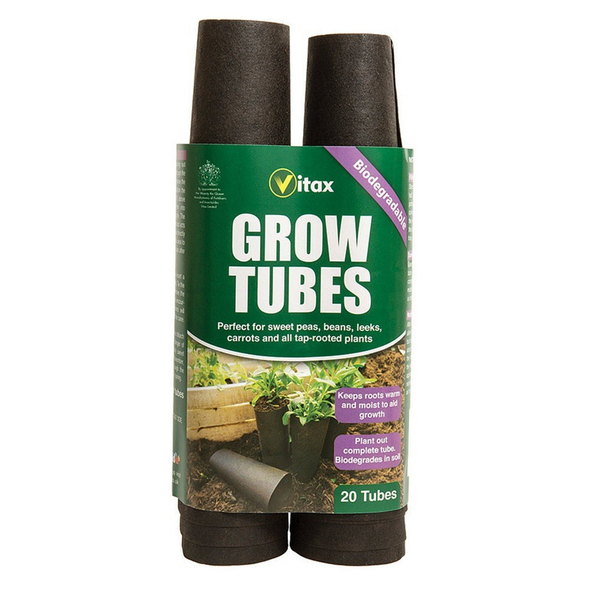 Vitax Grow Tubes Pack 20