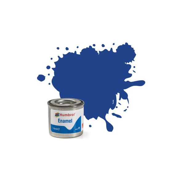 Humbrol No25 Blue Matt 14ml