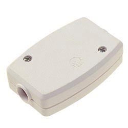 JDS Electricals 13A, 3 Terminal Fixed Connector, White